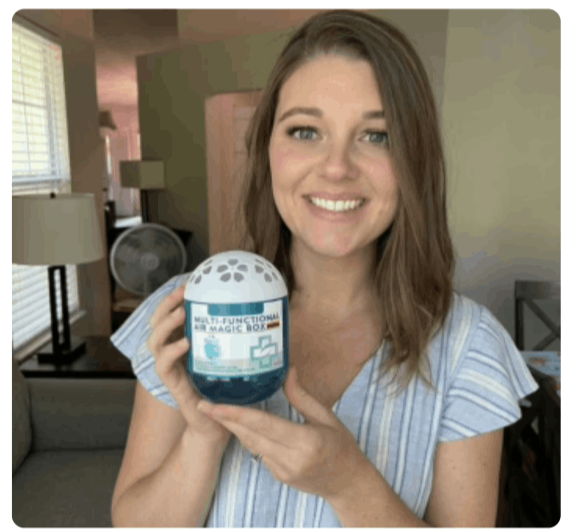 PuriCell Dust Trapper user Christine M.